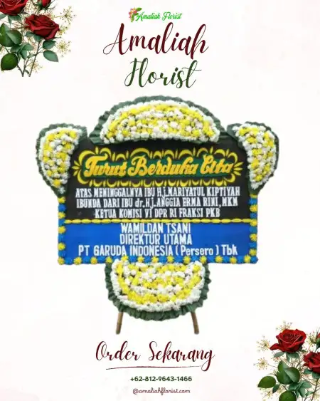 Papan Bunga Duka Venue Akad Nikah Bogor